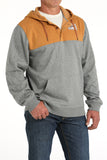 Pull Over Mustard and Grey Men's Hoodie by Cinch®