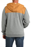 Pull Over Mustard and Grey Men's Hoodie by Cinch®