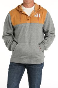 Pull Over Mustard and Grey Men's Hoodie by Cinch®