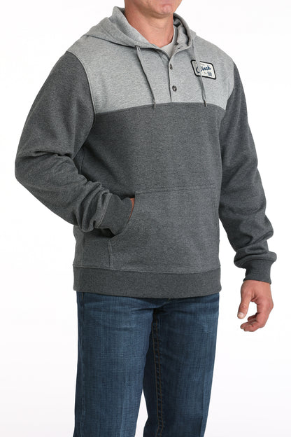 Tonal Charcoal Men's Hoodie by Cinch®