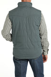 Steel Soft Waxed Canvas Men's Vest by Cinch®