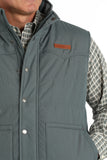 Steel Soft Waxed Canvas Men's Vest by Cinch®