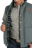 Steel Soft Waxed Canvas Men's Vest by Cinch®