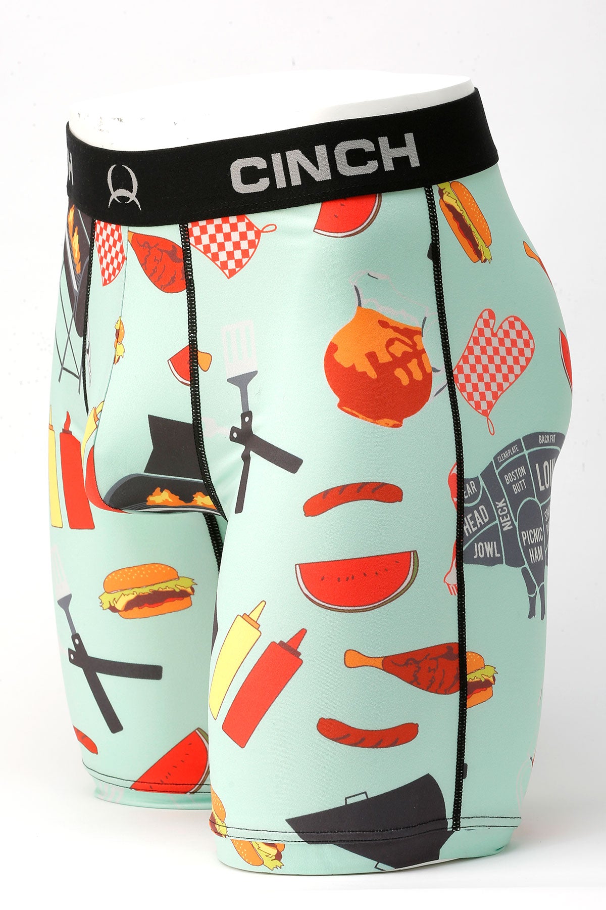 'BBQ' Men's Boxer Brief by Cinch®