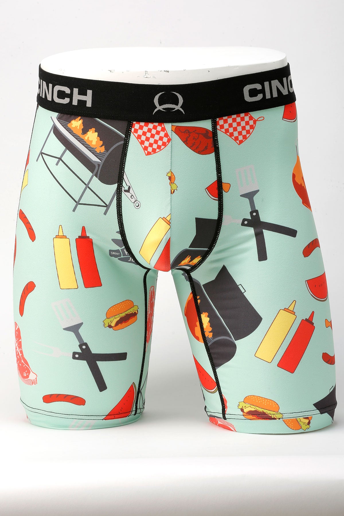 'BBQ' Men's Boxer Brief by Cinch®