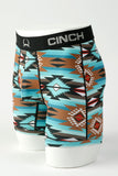 Teal Southwest Men's Boxer Brief by Cinch®