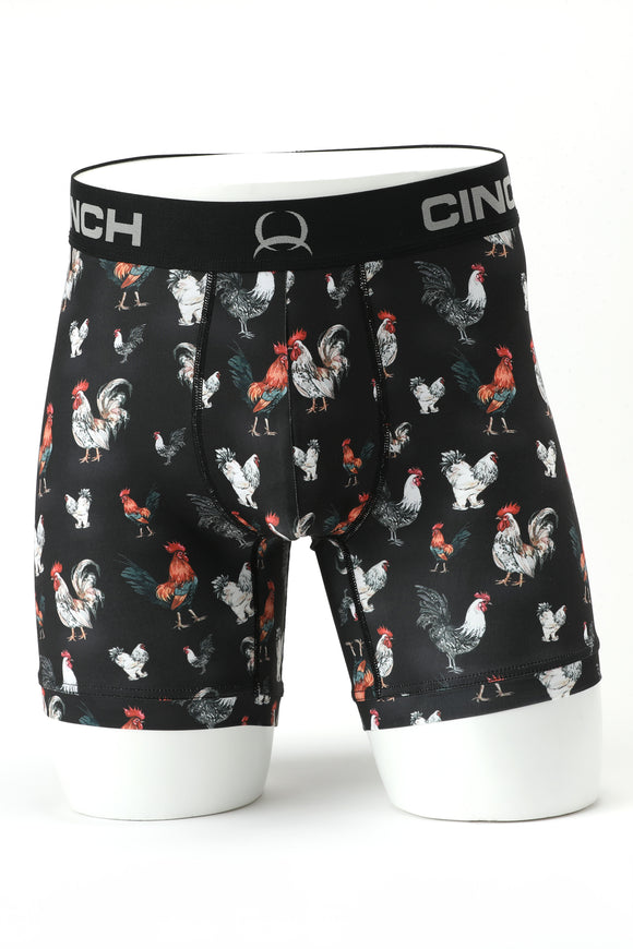 'Roosters' Men's Boxer Brief by Cinch®