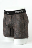 Brown Paisley Men's Boxer Brief by Cinch®