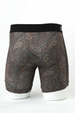 Brown Paisley Men's Boxer Brief by Cinch®