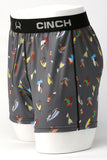 'Fish Hooks' Loose Fit Men's Boxer Brief by Cinch®