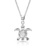 Opal Turtle Necklace by Montana Silversmiths®