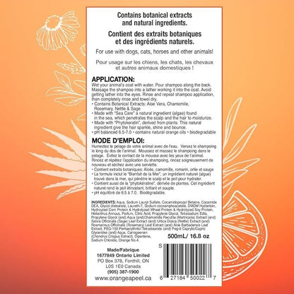 Orange Apeel® 3 in 1 Deodorizer Pet Shampoo and Conditioner