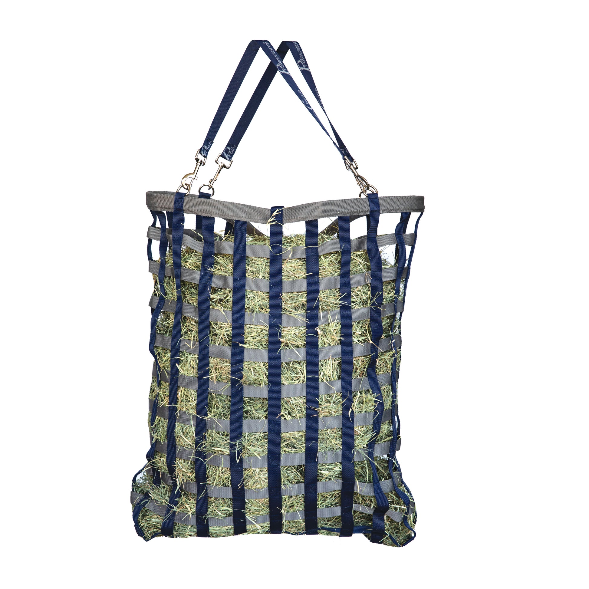 Professional's Choice Hay bag with visible hay contents on a white background