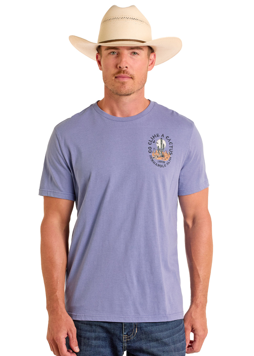 'Climb A Cactus' Unisex T-Shirt by Panhandle Slim®