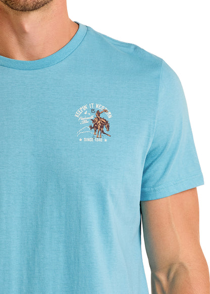 Blue 'Keepin It Western' Unisex T-Shirt by Panhandle Slim®