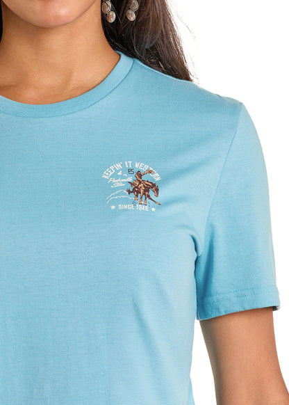 Blue 'Keepin It Western' Unisex T-Shirt by Panhandle Slim®