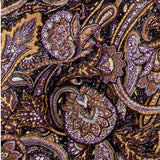 Gold & Purple Paisley Wild Rag by Wyoming Traders®
