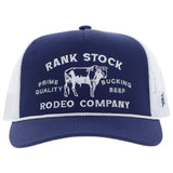 Blue & White 'Rank Stock' Cap by Hooey®
