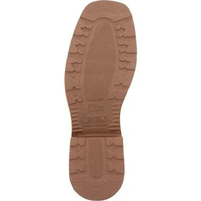 MonoCrepe™ Waterproof Square Toe Lacer Men's Boot by Rocky®
