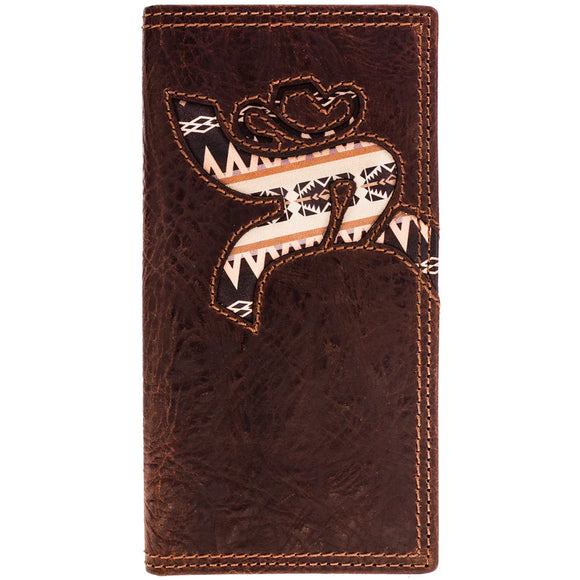 Roughy™ 'Trap' Men's Rodeo Wallet by Hooey®