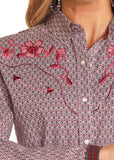 Roughstock™ Floral Embroidered Women's Shirt by Panhandle Slim®