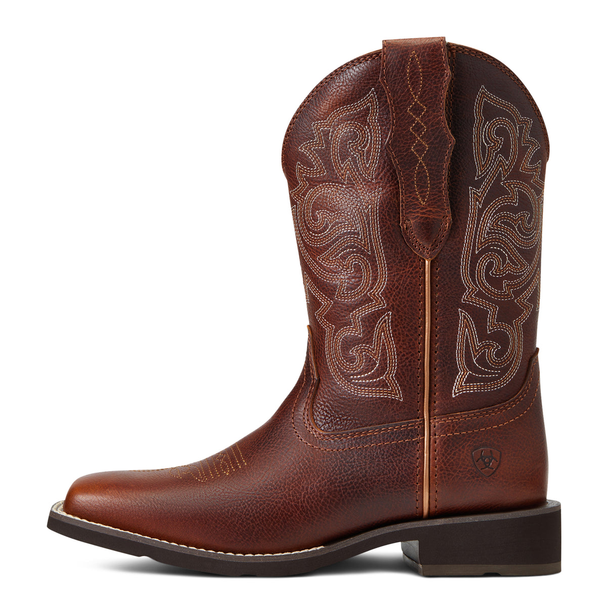 a brown delilah women's boot by ariat