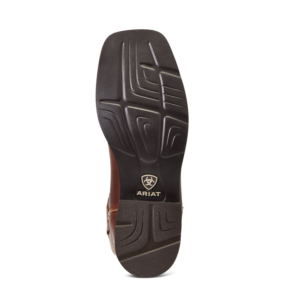 the outsole of a cowboy boot