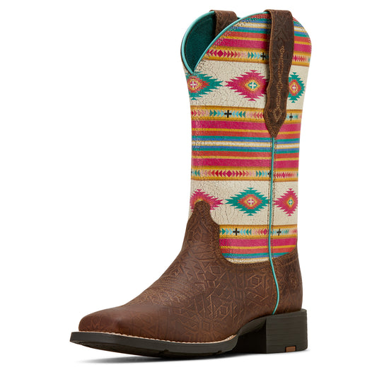 Southwest 'Round Up' Wide Square Toe Stretchfit Women's Boot by Ariat®