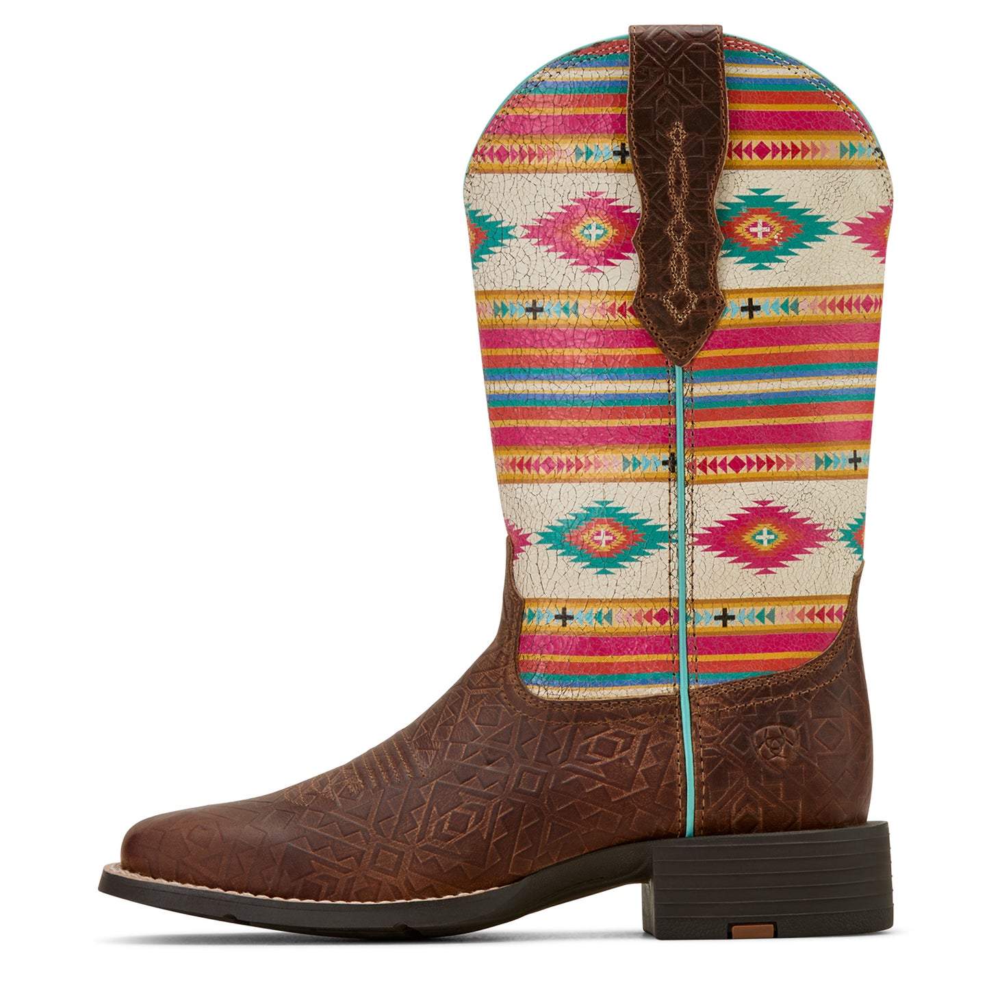Southwest 'Round Up' Wide Square Toe Stretchfit Women's Boot by Ariat®