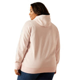 Powder Pink Rebar™ 'Graphic' Women's Hoodie by Ariat®