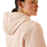 Powder Pink Rebar™ 'Graphic' Women's Hoodie by Ariat®