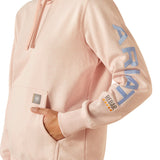 Powder Pink Rebar™ 'Graphic' Women's Hoodie by Ariat®