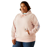 Powder Pink Rebar™ 'Graphic' Women's Hoodie by Ariat®