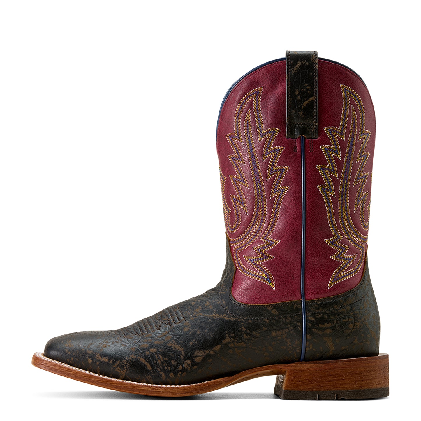Shadow Puple 'County Roads' Wide Square Toe Men's Boot by Ariat®