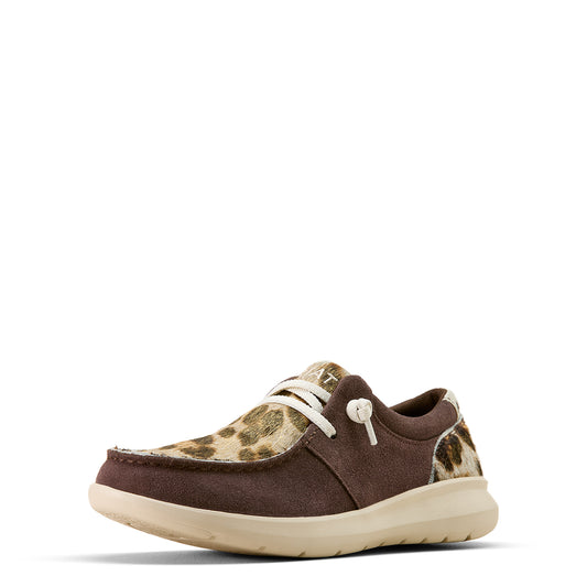 Chocolate Leopard Hair On Hide Hilo™ Women's Shoe by Ariat®