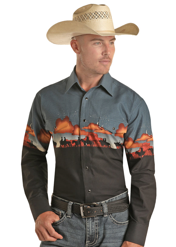'Desert Sky' Men's Shirt by Panhandle Slim®