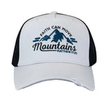 Distressed Grey 'Mountains' Cap by Kerusso®