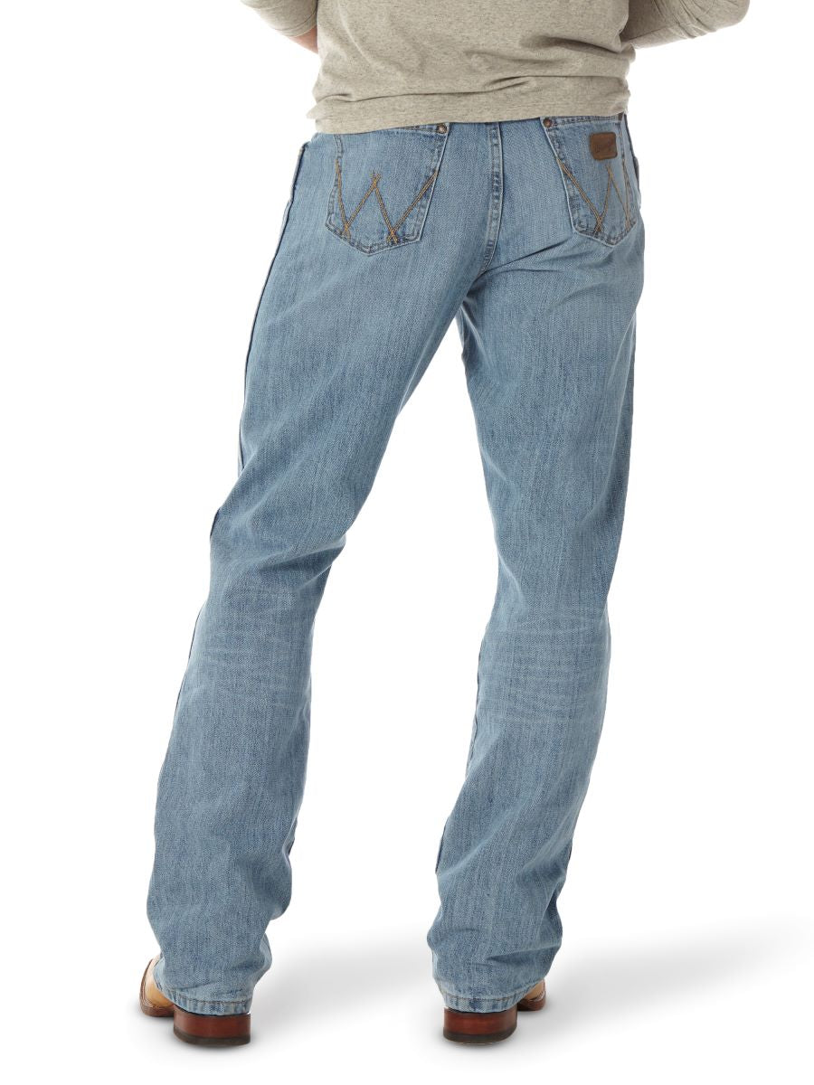 Light Wash Retro® Relaxed Boot Cut Men's Jean by Wrangler®