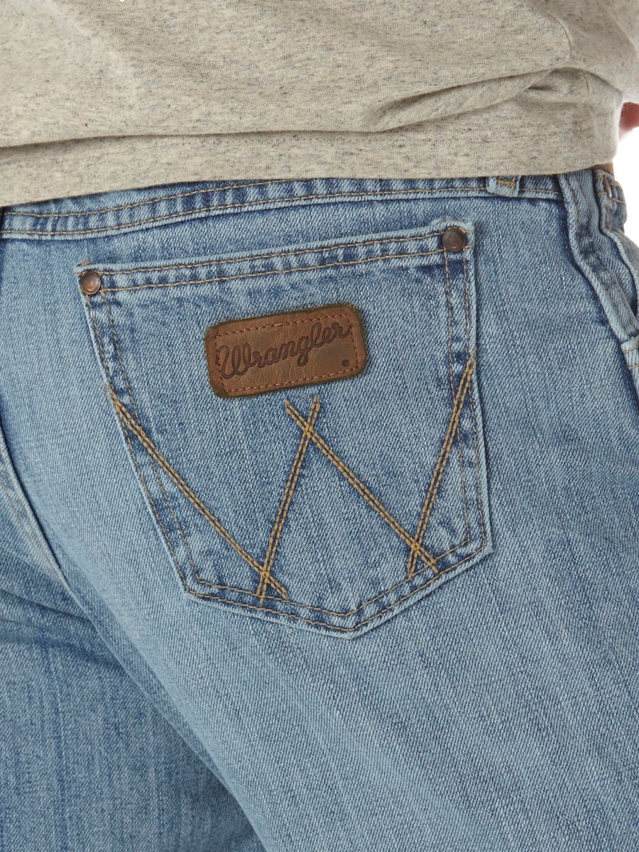 Light Wash Retro® Relaxed Boot Cut Men's Jean by Wrangler®