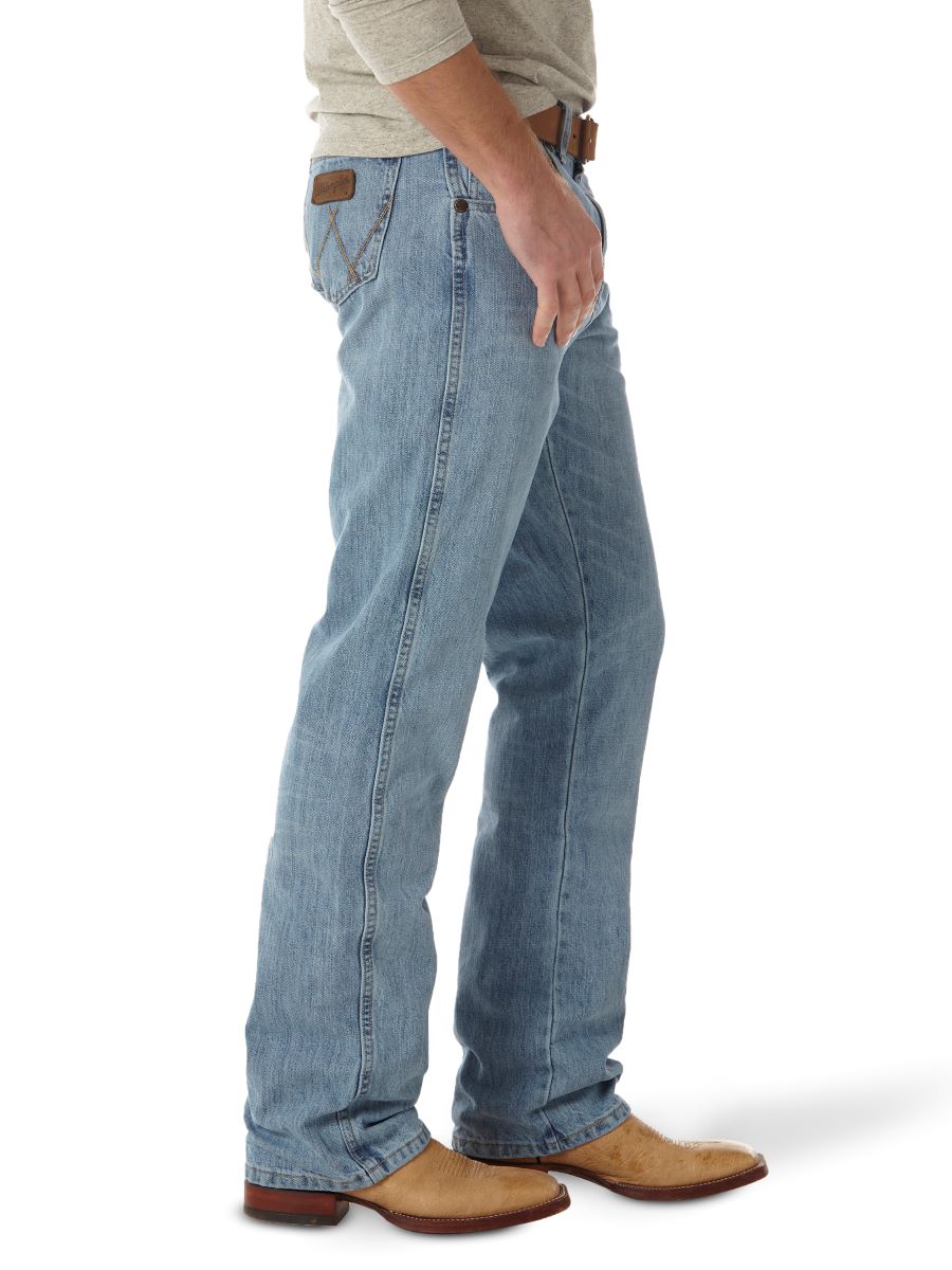 Light Wash Retro® Relaxed Boot Cut Men's Jean by Wrangler®