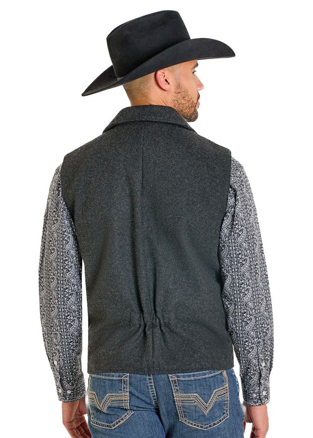 Montana Wool Men's Vest by Panhandle Slim®