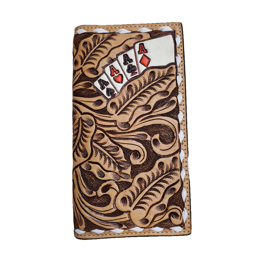 'Four Aces' Men's Rodeo Wallet by 3D®