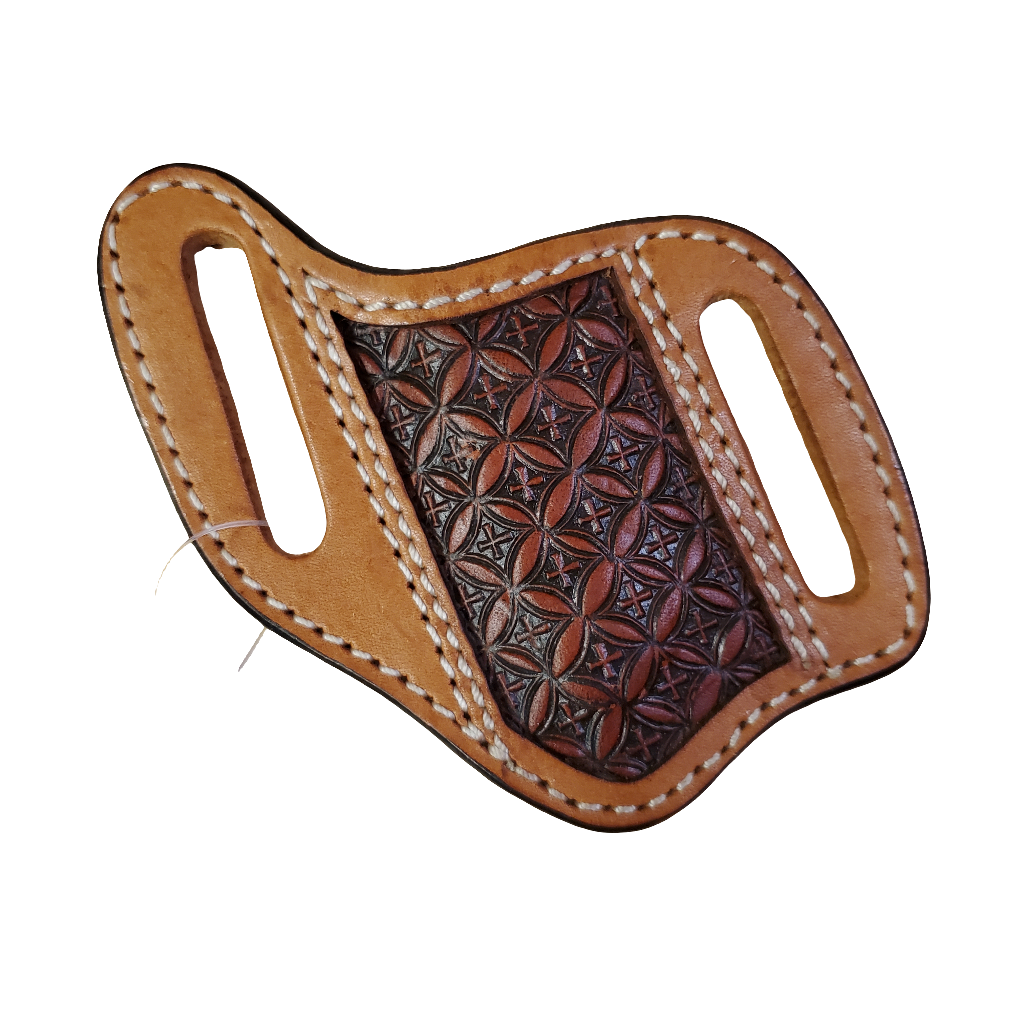 Geo Stamped Pancake Knife Sheath by 3D®