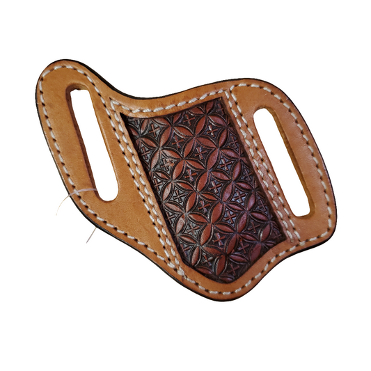 Geo Stamped Pancake Knife Sheath by 3D®