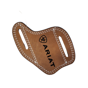 Bomber Brown Logo Pancake Knife Sheath by Ariat®