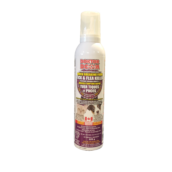 Doktor Doom® Quick Breaking Foam Tick & Flea Killer