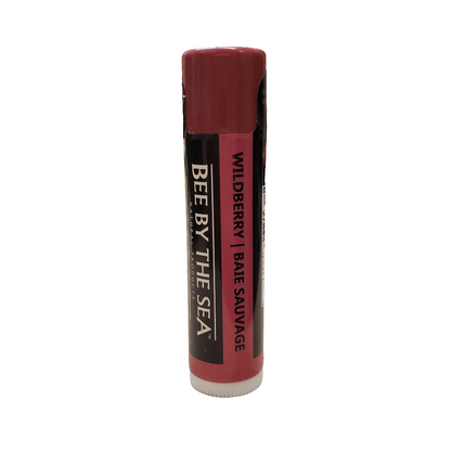 wildberry lip balm tube on a white background