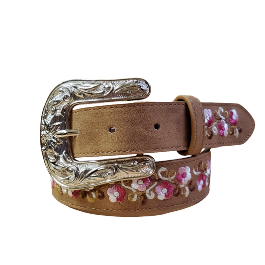 Floral Embroidered Girl's Belt by Angel Ranch®