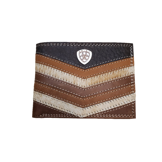 Stacked Chevron Bi-Fold Men's Wallet by Ariat®