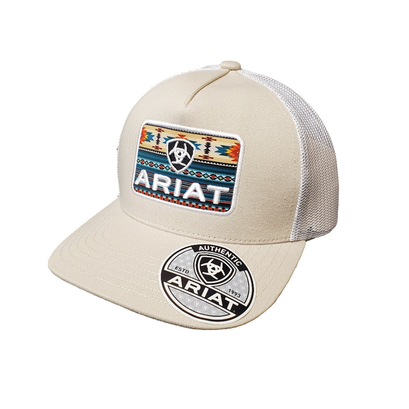 Tan & Southwest Patch Cap by Ariat®